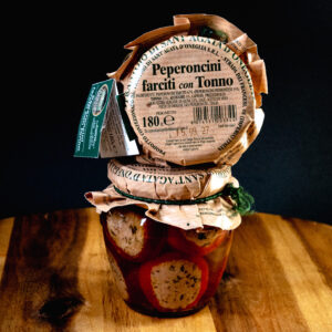 Peperoncini farciti con tonno - 0,18kg